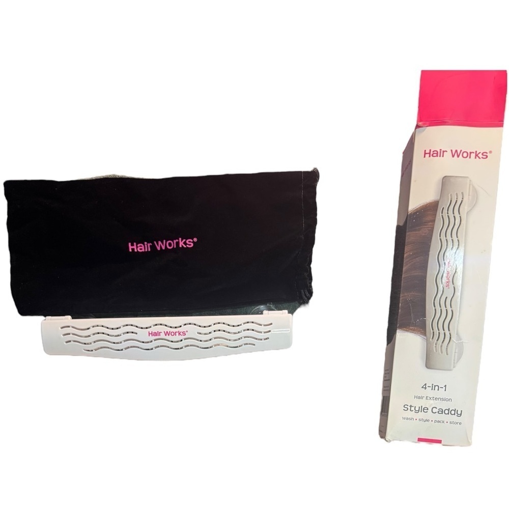 Hair Works Hair Extension 4-in-1 Caddy (read below) - Picture 15 of 16